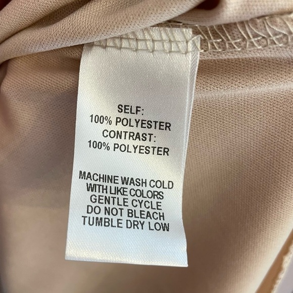 Lulus Get a Glimpse Champagne Bell Sleeve Dress, Size S - Picture 12 of 12